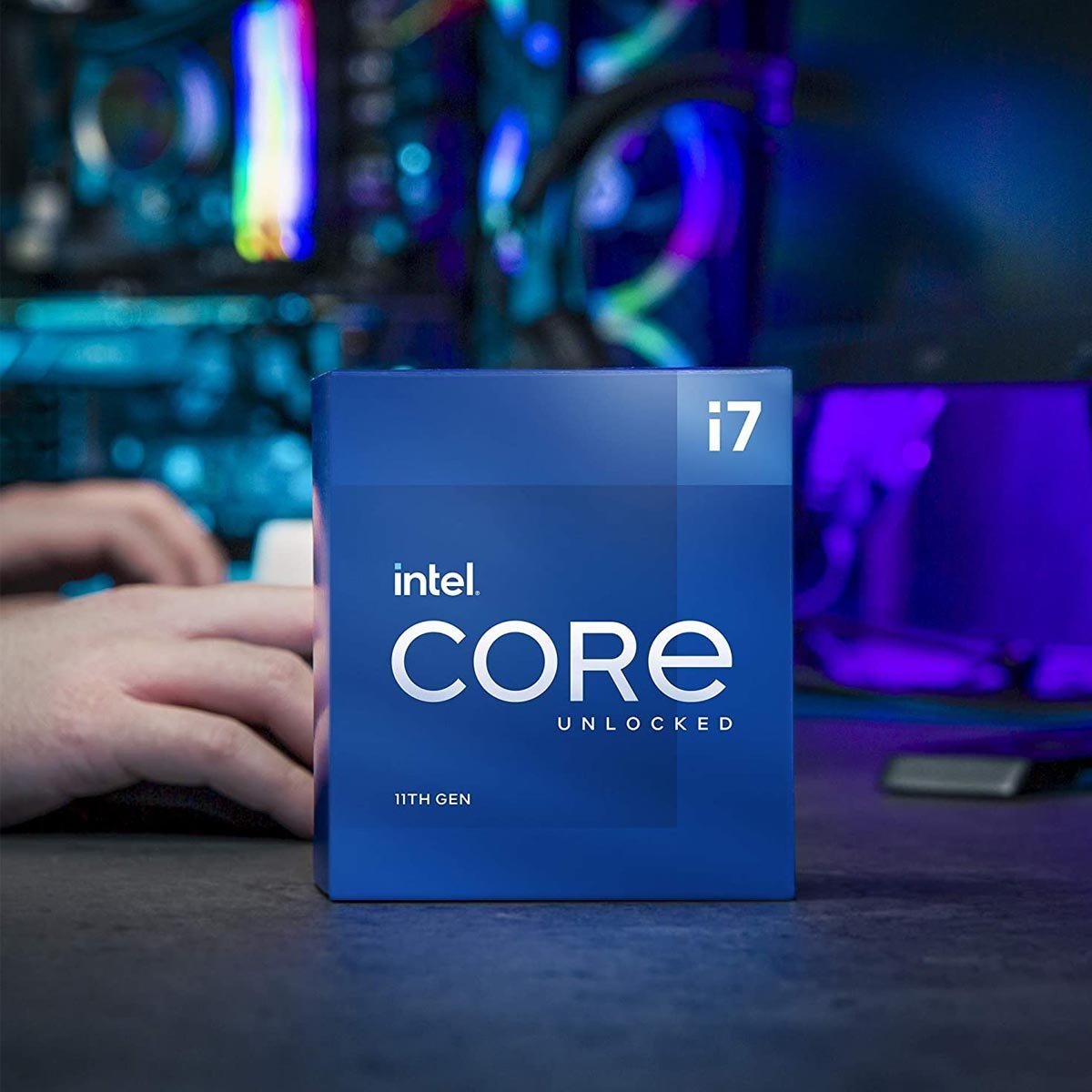 Intel Core 11th Gen i7-11700K LGA1200 Unlocked Desktop Processor 8 Cores up to 5.0GHz 16MB Cache Intel Core 11th Gen i7-11700K LGA1200 Unlocked Desktop Processor 8 Cores up to 5.0GHz 16MB Cache