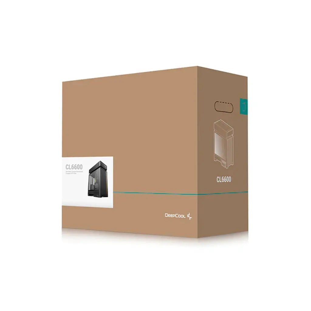 Deepcool CL6600 ATX Mid-Tower Case with Integrated 360mm ARGB Liquid Cooler and Dual Bottom ARGB Fans Deepcool CL6600 ATX Mid-Tower Case with Integrated 360mm ARGB Liquid Cooler and Dual Bottom ARGB Fans