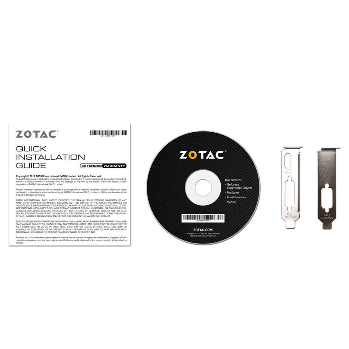 Zotac GeForce GT 710 2GB DDR3 64-Bit Graphics Card Zotac GeForce GT 710 2GB DDR3 64-Bit Graphics Card