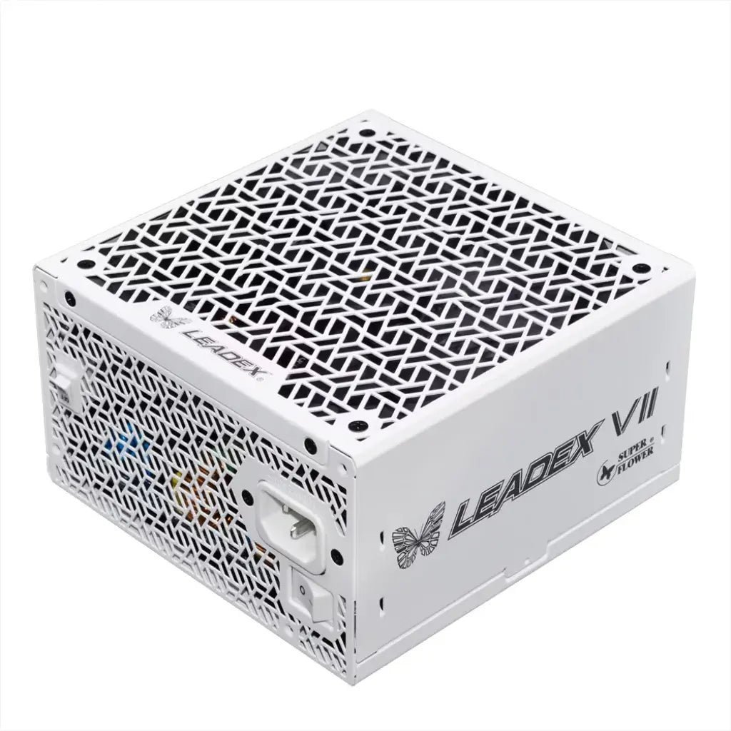 Super Flower Leadex VII Platinum PRO 1200W ATX 3.1 & PCIe 5.1 Fully Modular Power Supply - White Edition Super Flower Leadex VII Platinum PRO 1200W ATX 3.1 & PCIe 5.1 Fully Modular Power Supply - White Edition