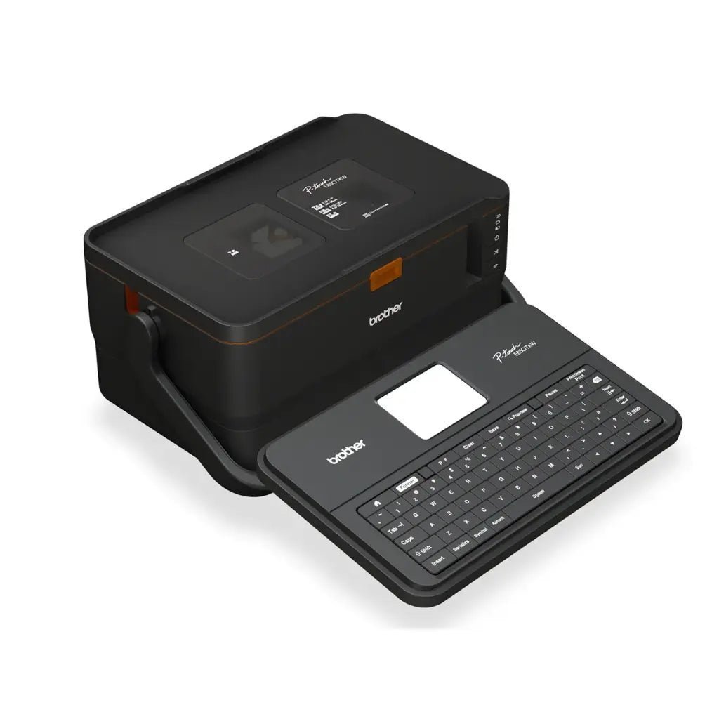 Brother PT-E850TKW Industrial Label and Heat Shrink Tube Printer with Auto Cutter, USB, and Wi-Fi Connectivity Brother PT-E850TKW Industrial Label and Heat Shrink Tube Printer with Auto Cutter, USB, and Wi-Fi Connectivity