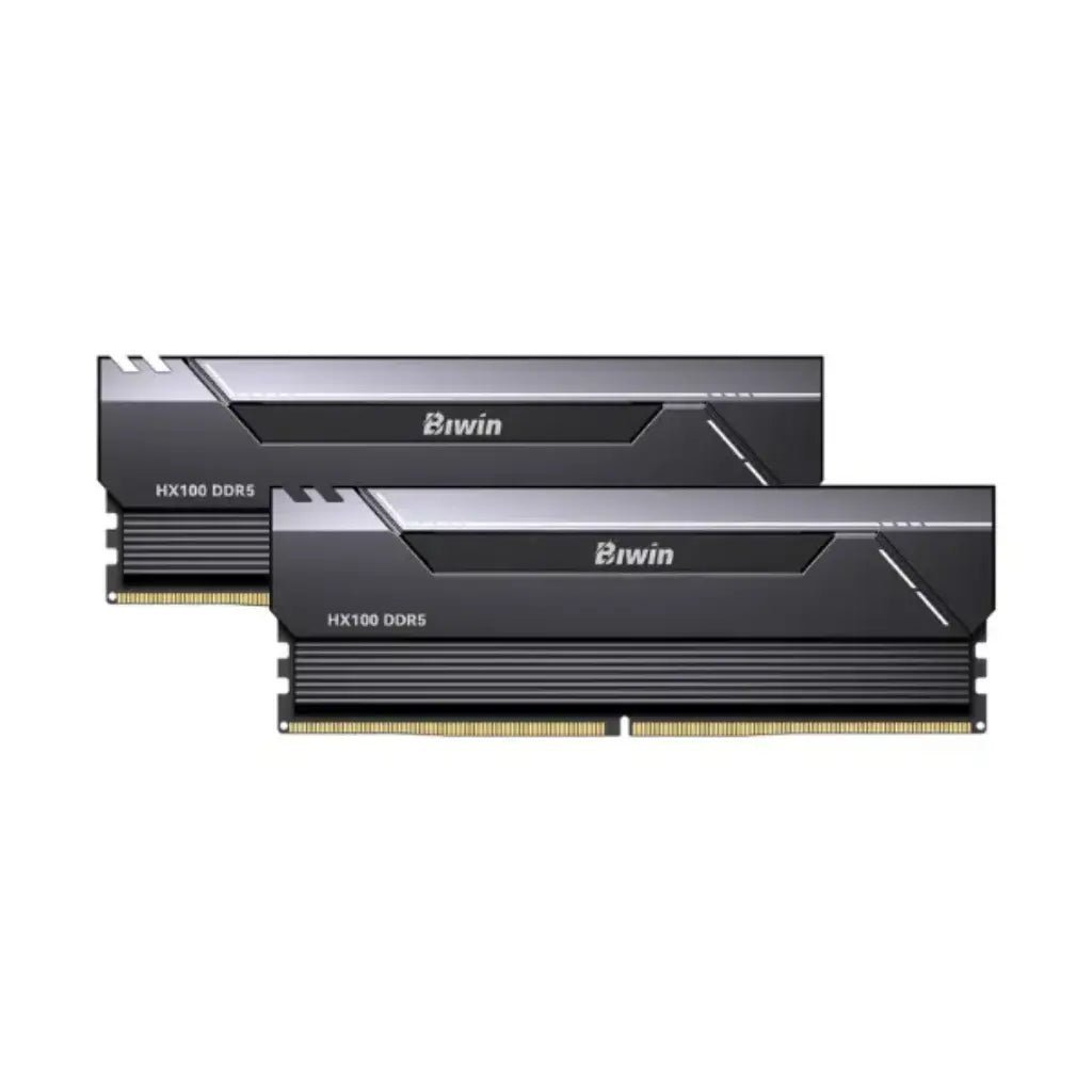 Biwin Opal HX100 64GB (2x32GB) DDR5 6000MHz CL30 Desktop Gaming RAM Memory Kit - Black Biwin Opal HX100 64GB (2x32GB) DDR5 6000MHz CL30 Desktop Gaming RAM Memory Kit - Black