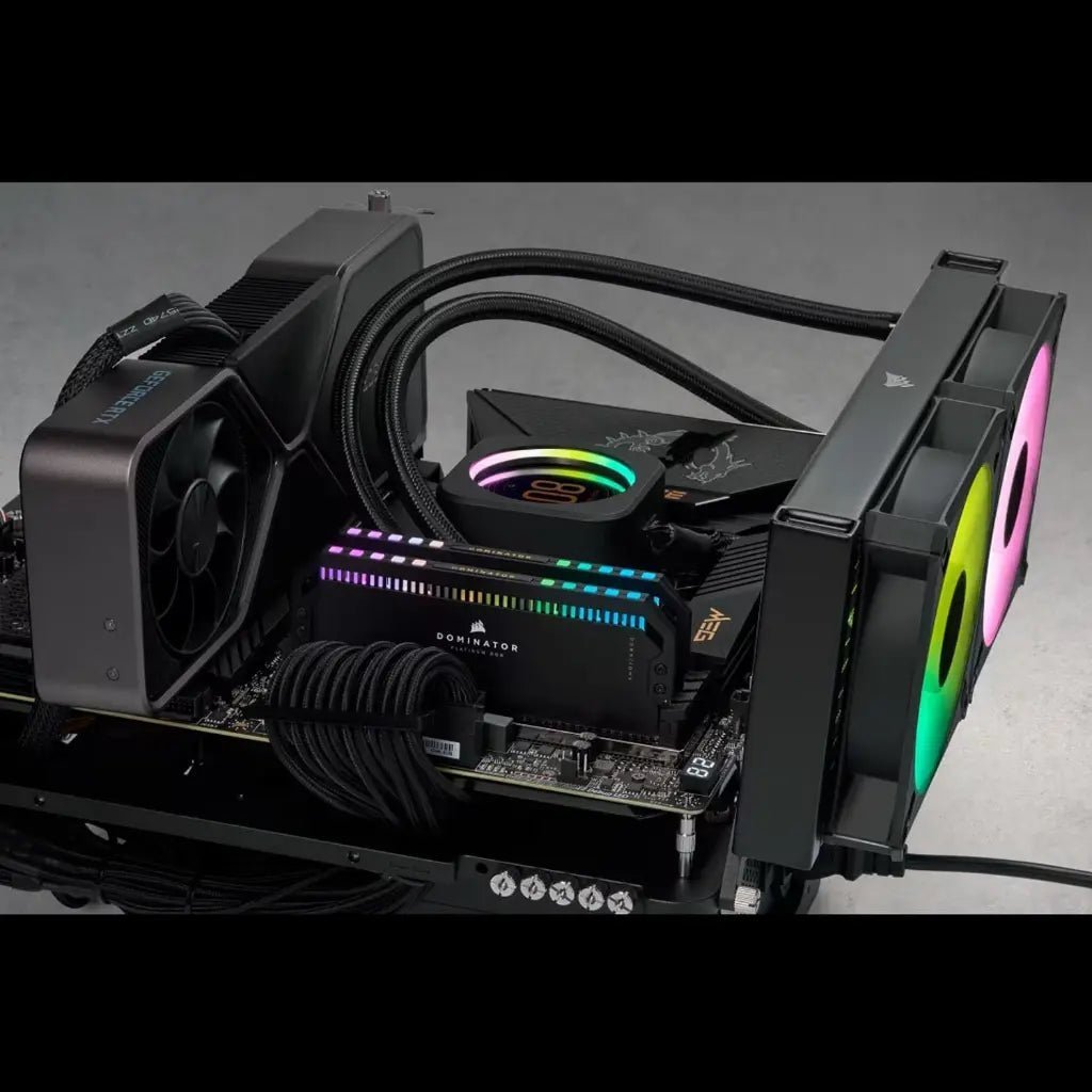 CORSAIR Dominator Platinum RGB 32GB (2x16GB) DDR5 6000MHz CL36 High-Performance Desktop Memory Kit