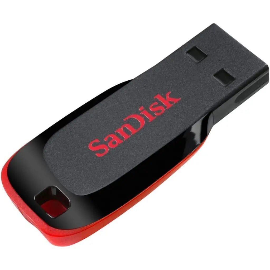 SanDisk Cruzer Blade 128GB USB 2.0 Flash Drive - Compact Portable Storage