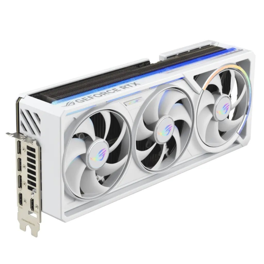 ASUS ROG Strix Astral GeForce RTX 5090 32GB GDDR7 White Overclocked Edition Graphics Card ASUS ROG Strix Astral GeForce RTX 5090 32GB GDDR7 White Overclocked Edition Graphics Card