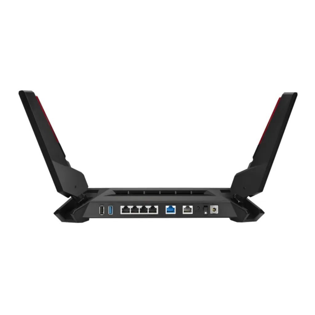 ASUS ROG Rapture GT-AX6000 Dual Band WiFi 6 Gaming Router with High-Speed Performance and Advanced Security ASUS ROG Rapture GT-AX6000 Dual Band WiFi 6 Gaming Router with High-Speed Performance and Advanced Security