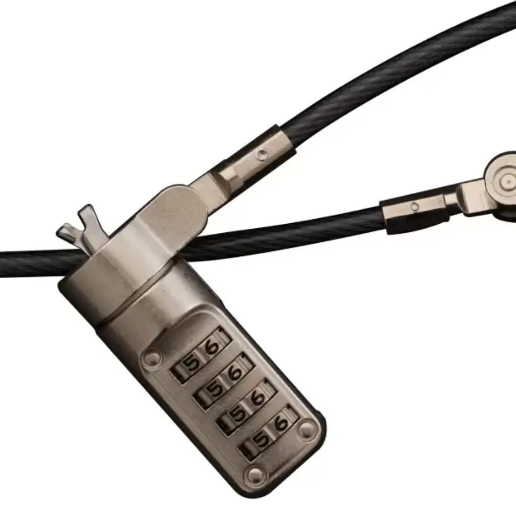 Cadyce CA-NWCLK 4-Digit Combination Numbered Wedge Cable Lock with Twisted Steel Security Cable Cadyce CA-NWCLK 4-Digit Combination Numbered Wedge Cable Lock with Twisted Steel Security Cable