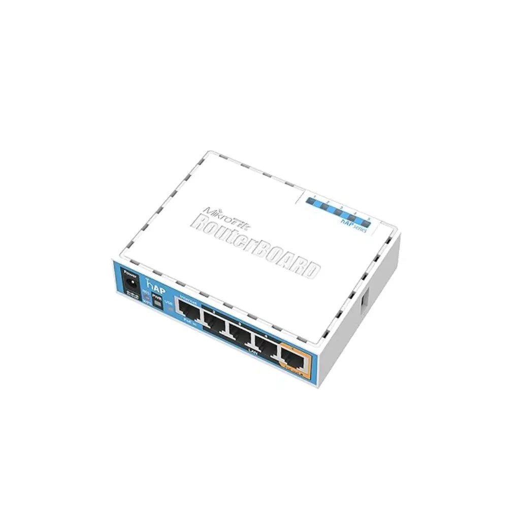 MikroTik hAP (RB951Ui-2nD) 2.4GHz Wi-Fi 4 Wireless Access Point with USB Port