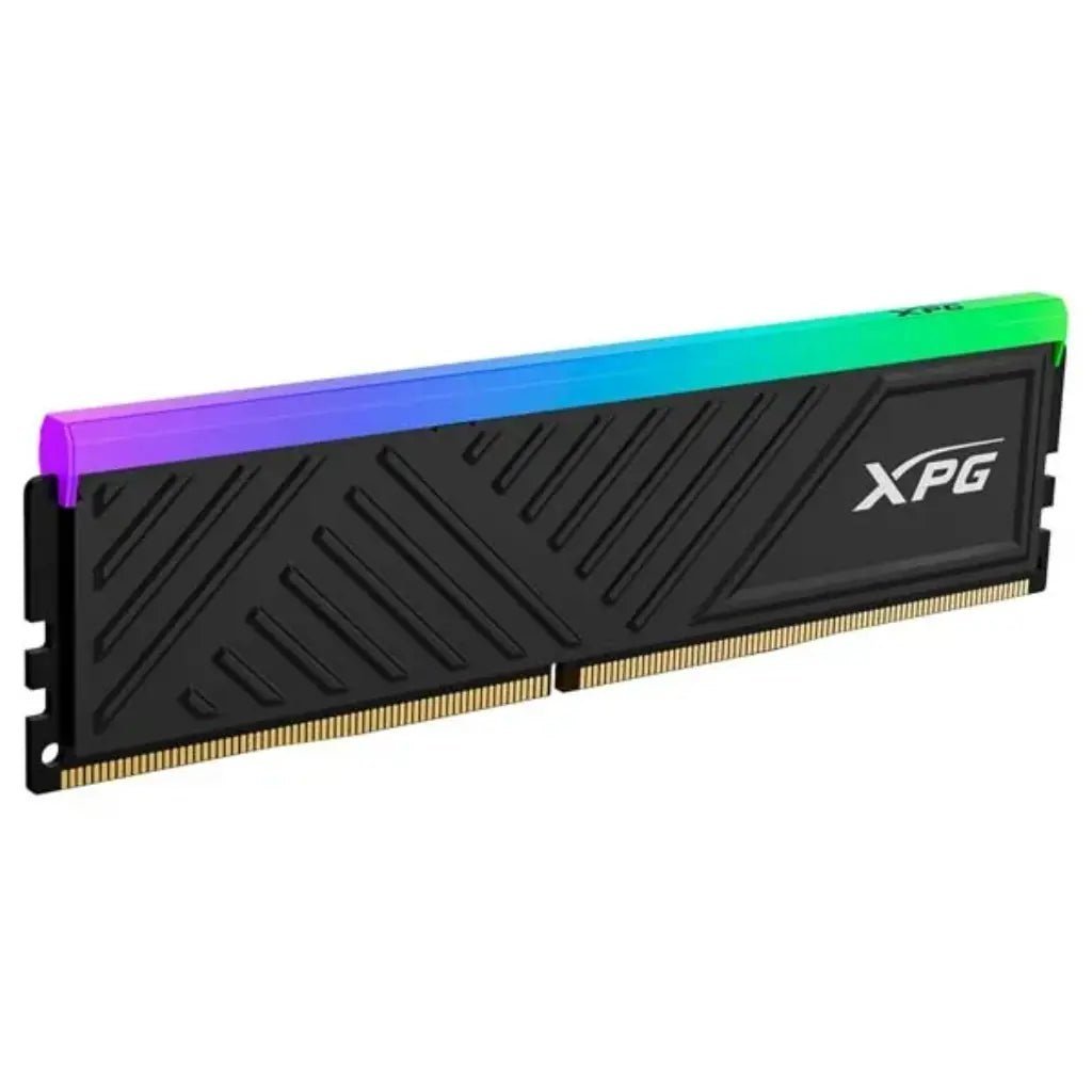 ADATA XPG Spectrix D35G 32GB DDR4 3600MHz CL18 RGB Desktop RAM - Black, Single Stick, Low-Profile, Intel XMP 2.0 Ready