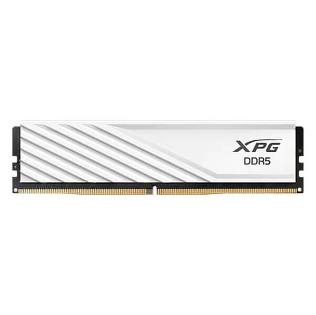 XPG LANCER BLADE 64GB (2x32GB) DDR5 6000MHz CL30 Low-Profile Desktop Memory Kit - White - Intel XMP 3.0 & AMD EXPO Ready