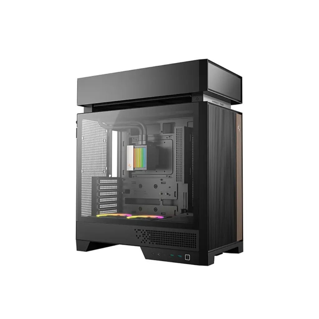 Deepcool CL6600 ATX Mid-Tower Case with Integrated 360mm ARGB Liquid Cooler and Dual Bottom ARGB Fans Deepcool CL6600 ATX Mid-Tower Case with Integrated 360mm ARGB Liquid Cooler and Dual Bottom ARGB Fans