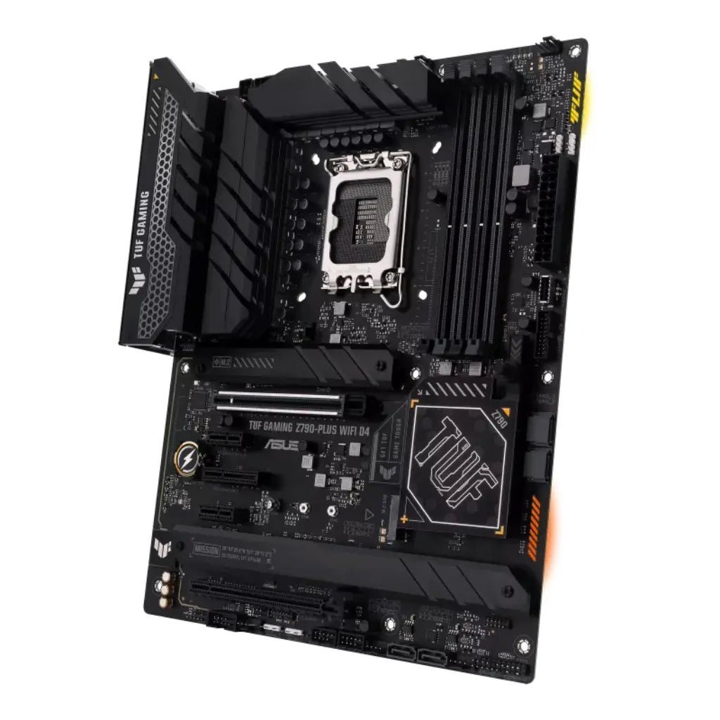 ASUS TUF Gaming Z790-Plus WiFi D4 Intel LGA1700 ATX Motherboard with DDR4 Support and WiFi 6 ASUS TUF Gaming Z790-Plus WiFi D4 Intel LGA1700 ATX Motherboard with DDR4 Support and WiFi 6