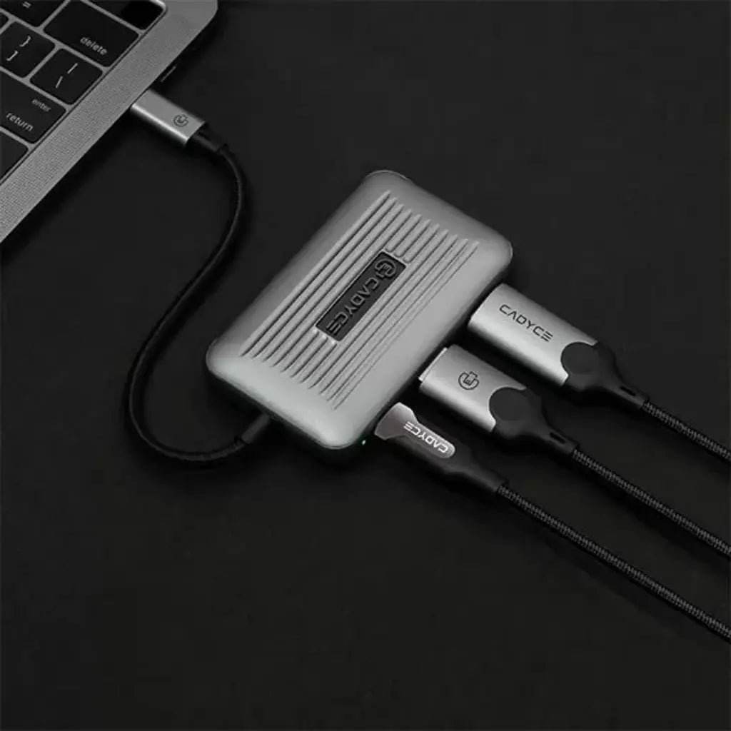 Cadyce CA-DUHD4K USB-C to Dual HDMI Adapter - Supports 4K Resolution at 60Hz Cadyce CA-DUHD4K USB-C to Dual HDMI Adapter - Supports 4K Resolution at 60Hz