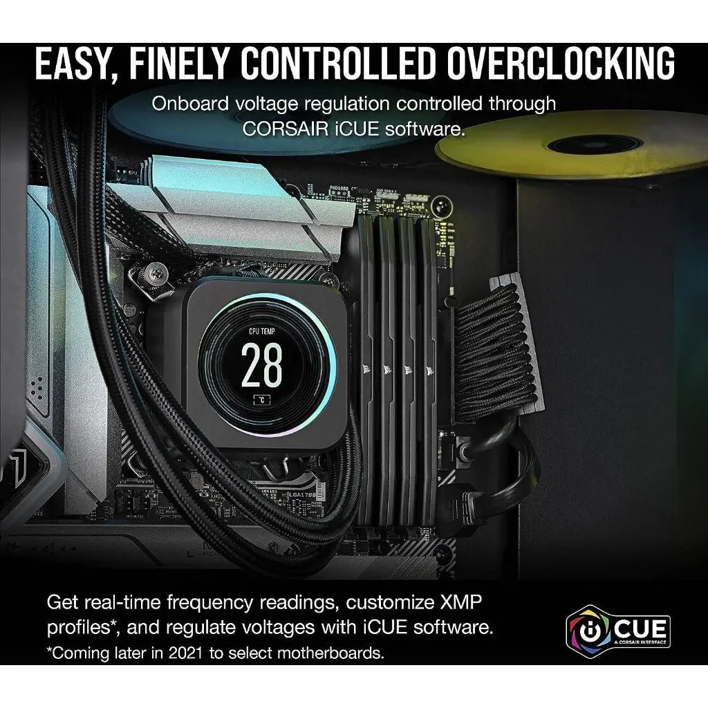 Corsair Vengeance 96GB (4x24GB) DDR5 5600MHz CL40 Desktop Memory Kit - Black
