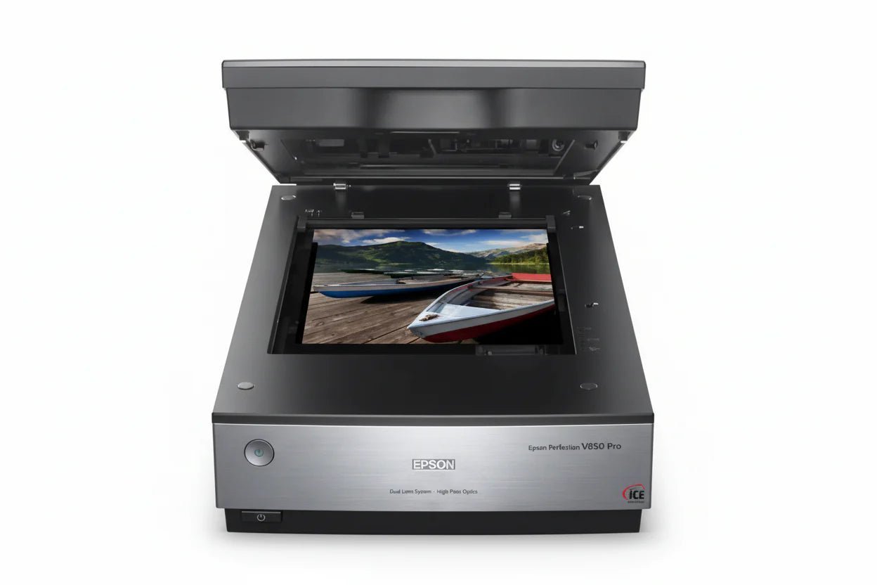Epson Perfection V850 Pro Professional Flatbed Photo and Film Scanner with 6400 DPI Resolution Epson Perfection V850 Pro Professional Flatbed Photo and Film Scanner with 6400 DPI Resolution