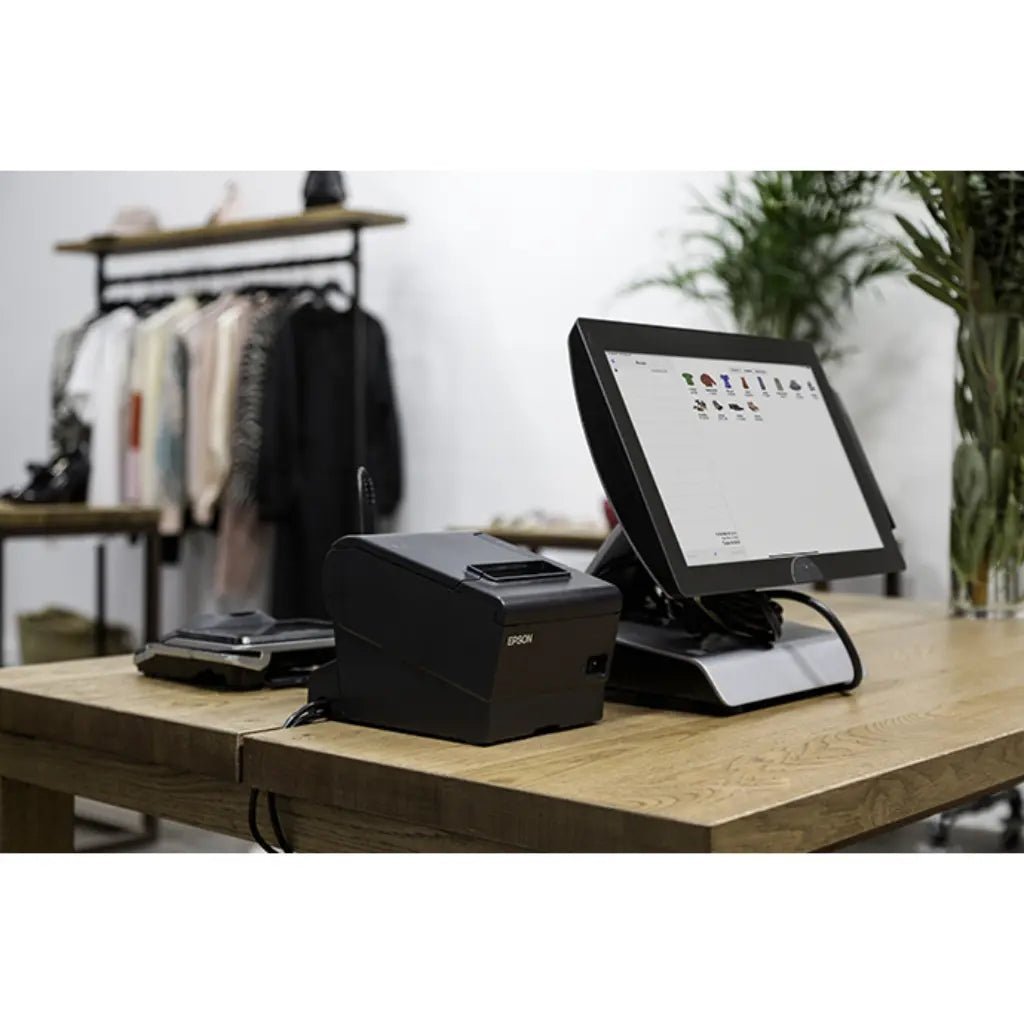 Epson TM-T88VII Thermal POS Receipt Printer with USB and Ethernet Connectivity Epson TM-T88VII Thermal POS Receipt Printer with USB and Ethernet Connectivity