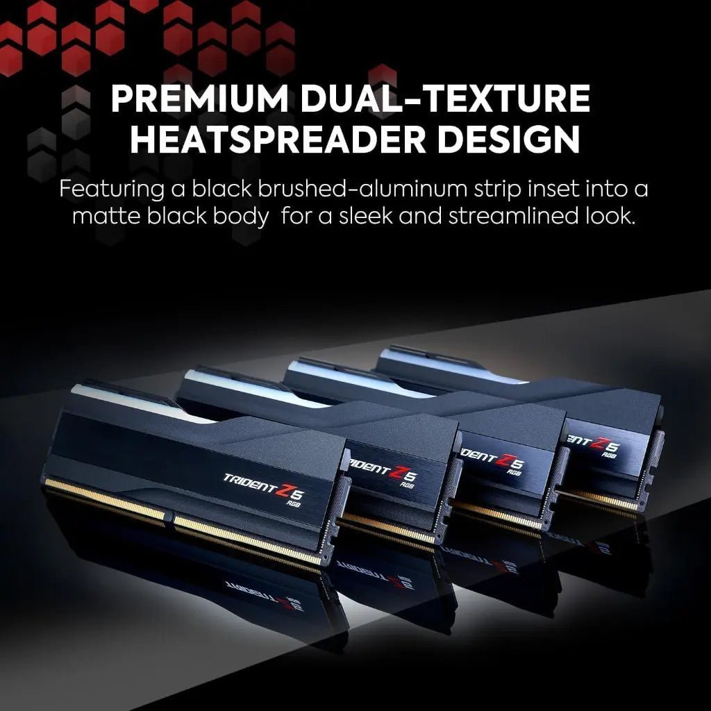 G.Skill Trident Z5 RGB 16GB (2x8GB) DDR5 6000MHz CL36 Desktop Memory Kit