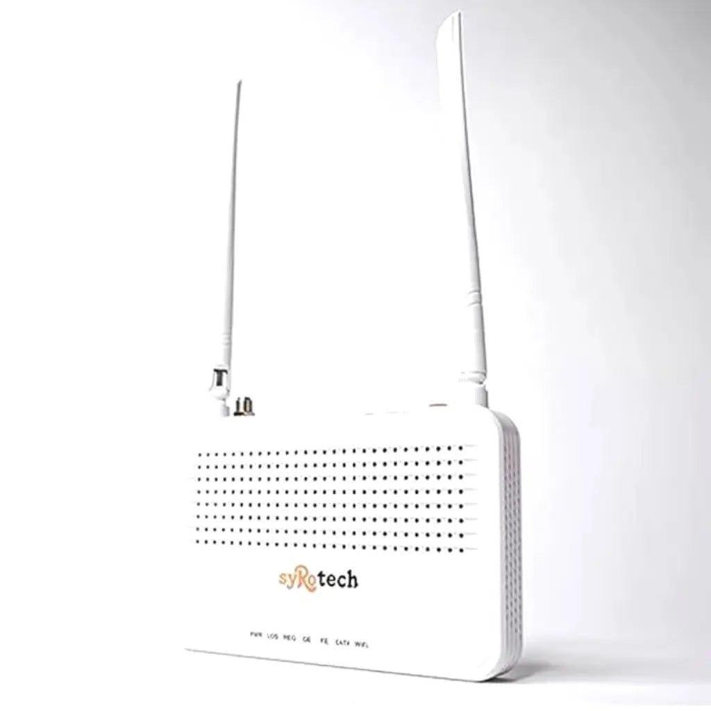 Syrotech SY-GPON-1100-WDONT 1GE+1FE Single Band WiFi ONT Router Syrotech SY-GPON-1100-WDONT 1GE+1FE Single Band WiFi ONT Router