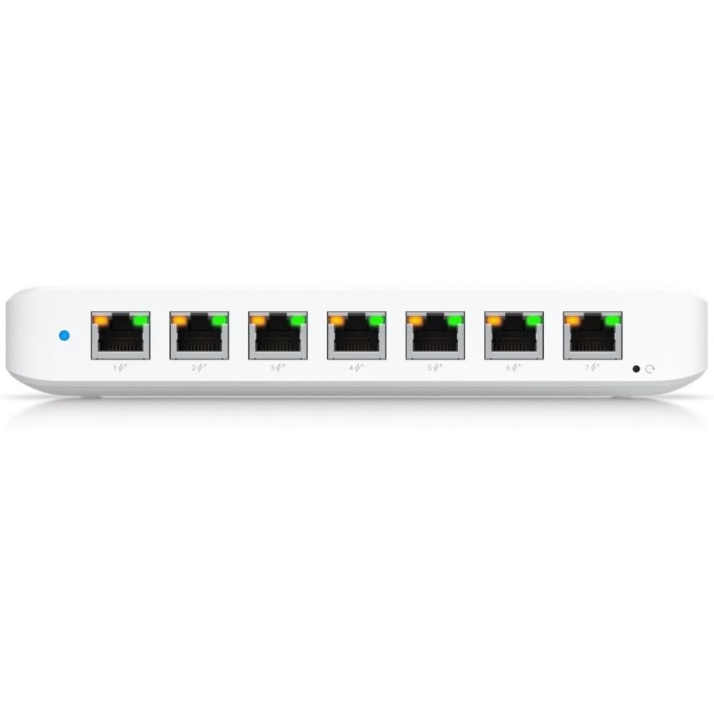 Ubiquiti UniFi Switch Ultra (USW-ULTRA-60W) - 8-Port Gigabit Layer 2 PoE Switch with Versatile Mounting Options