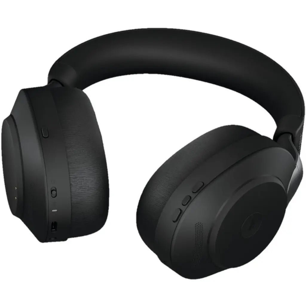Jabra Evolve2 85 MS Stereo Wireless Headset with Digital Hybrid Active Noise Cancellation - Black Jabra Evolve2 85 MS Stereo Wireless Headset with Digital Hybrid Active Noise Cancellation - Black