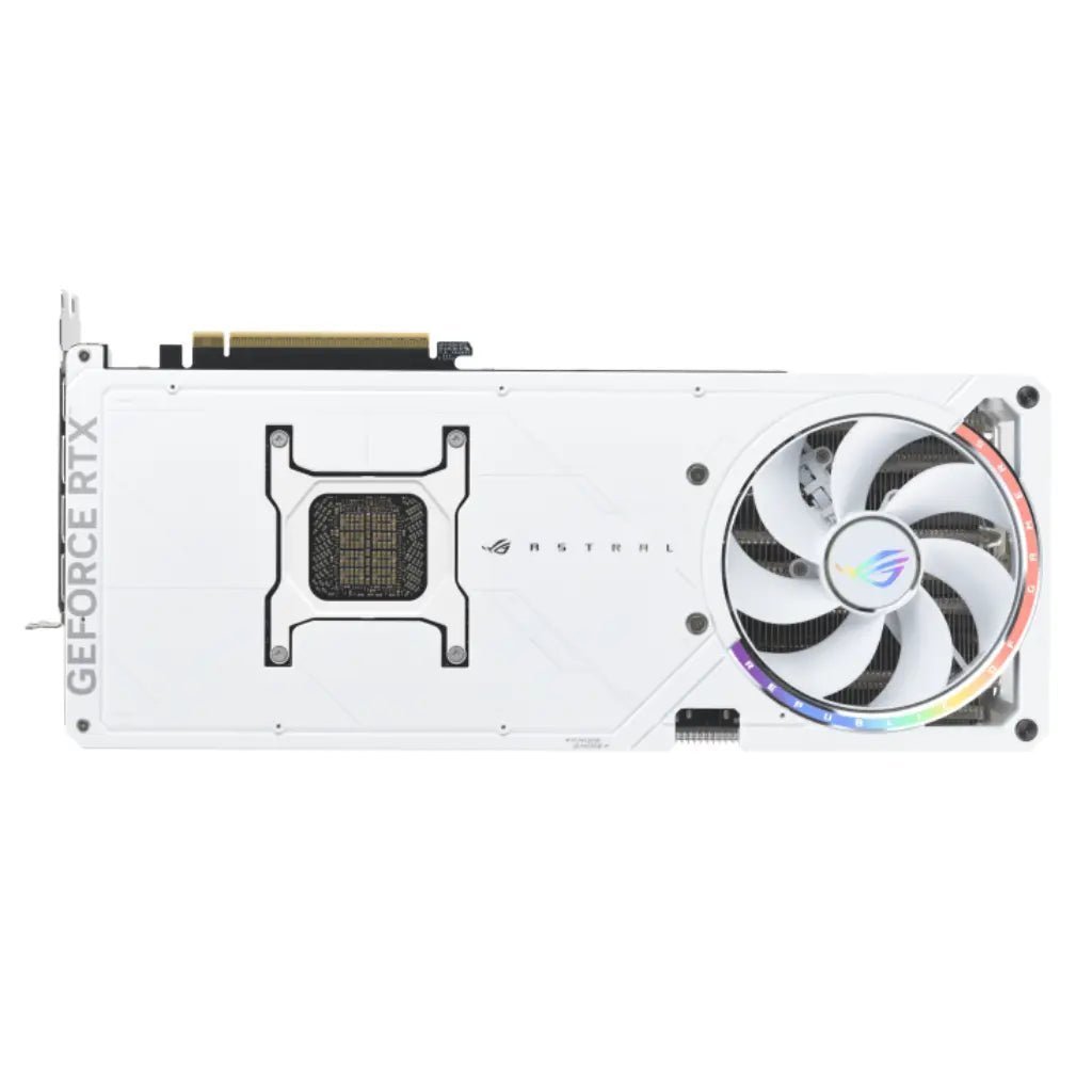 ASUS ROG Strix Astral GeForce RTX 5090 32GB GDDR7 White Overclocked Edition Graphics Card ASUS ROG Strix Astral GeForce RTX 5090 32GB GDDR7 White Overclocked Edition Graphics Card