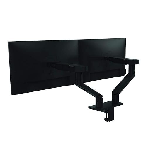 Dell MDA20 Pro Dual Monitor Arm - Fully Adjustable Ergonomic Desk Mount for Dual Displays Dell MDA20 Pro Dual Monitor Arm - Fully Adjustable Ergonomic Desk Mount for Dual Displays