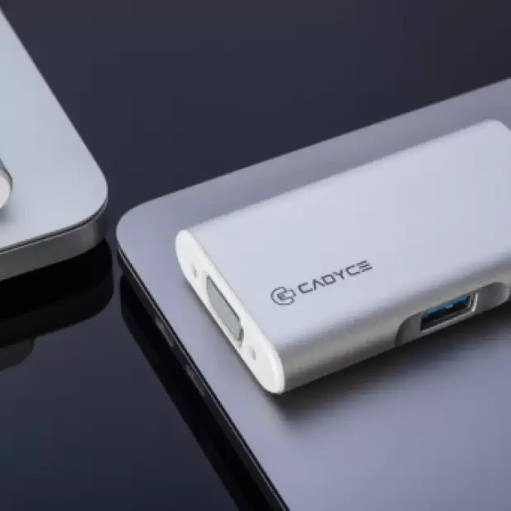 Cadyce CA-CHM USB-C to HDMI and USB 3.0 Multiport Adapter with Power Delivery