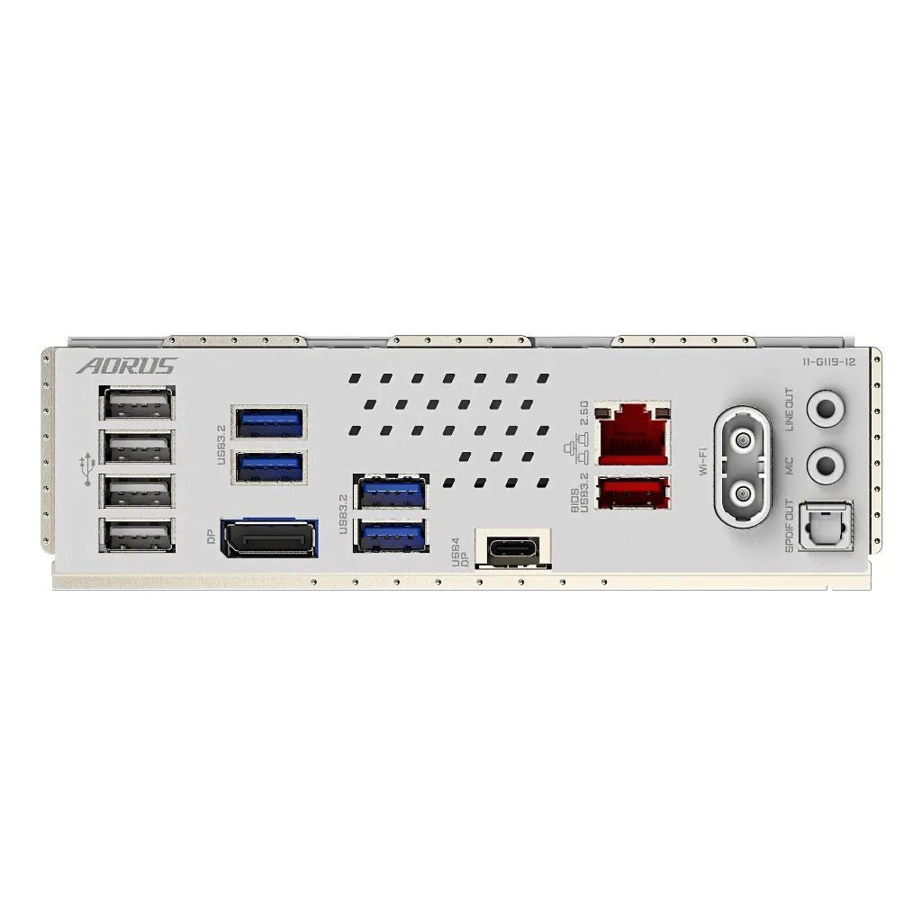 Gigabyte Z890M AORUS ELITE WI-FI 7 ICE Intel Z890 LGA1851 DDR5 Micro ATX Motherboard - White Edition