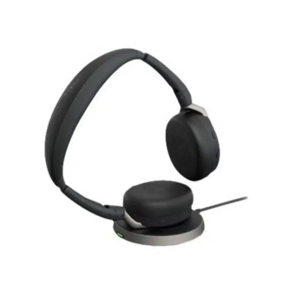 Jabra Evolve2 65 Flex MS Stereo Wireless Headset with Link 380c USB-C - Professional Foldable Noise-Canceling Office Headset Jabra Evolve2 65 Flex MS Stereo Wireless Headset with Link 380c USB-C - Professional Foldable Noise-Canceling Office Headset