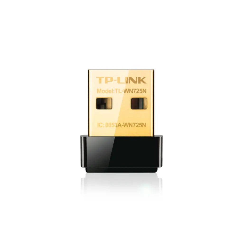 TP-Link TL-WN725N 150Mbps Wireless N Nano USB Wi-Fi Adapter for Desktop and Laptop TP-Link TL-WN725N 150Mbps Wireless N Nano USB Wi-Fi Adapter for Desktop and Laptop