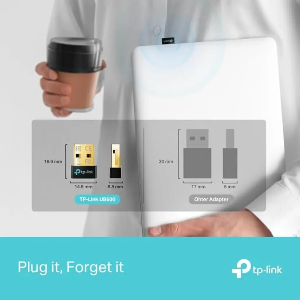 TP-Link UB5A Bluetooth 5.3 Nano USB Adapter - Ultra-Compact Wireless Receiver with 20m Range TP-Link UB5A Bluetooth 5.3 Nano USB Adapter - Ultra-Compact Wireless Receiver with 20m Range