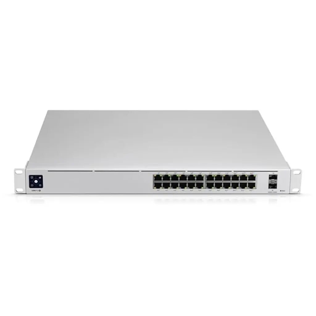 Ubiquiti UniFi Switch Pro 24 PoE: 24-Port Layer 3 Managed Gigabit Switch with 400W PoE++ and 2x 10G SFP+ Uplinks Ubiquiti UniFi Switch Pro 24 PoE