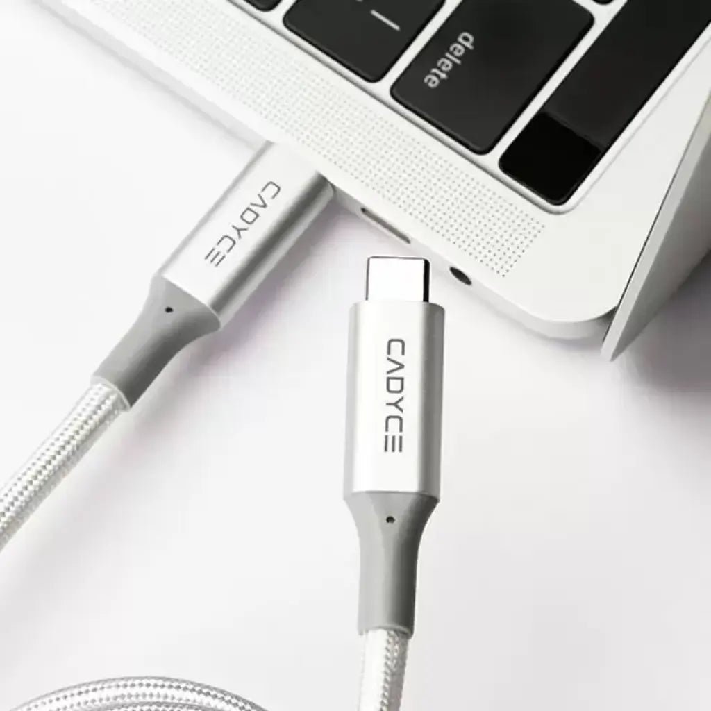 Cadyce CA-U4C2C 0.8m USB4 Type-C to Type-C High-Speed Data and Charging Cable