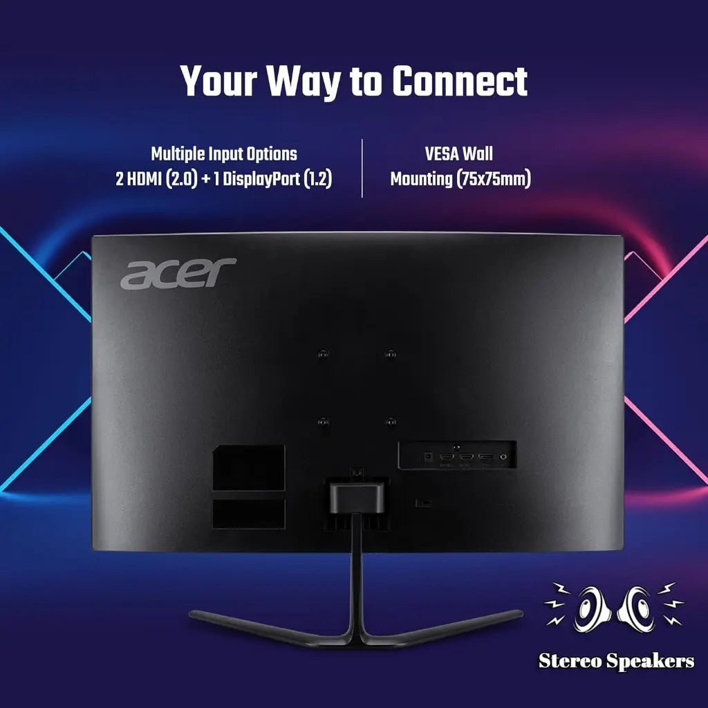 Acer ED270U S3 27-inch WQHD 1440p 180Hz 1ms Curved Gaming Monitor