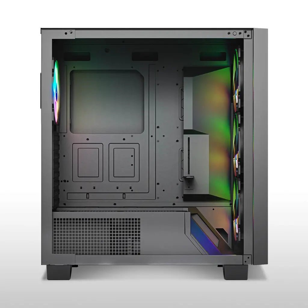 ProLab Design AI848 ARGB Mid-Tower ATX Workstation Cabinet with 4x140mm Fans and USB-C ProLab Design AI848 ARGB Mid-Tower ATX Workstation Cabinet with 4x140mm Fans and USB-C
