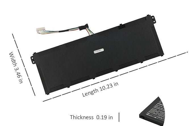 Acer AP20CBL 53Whr 4590mAh 11.55V 3-Cell Replacement Laptop Battery for Select Acer Models - Image 3