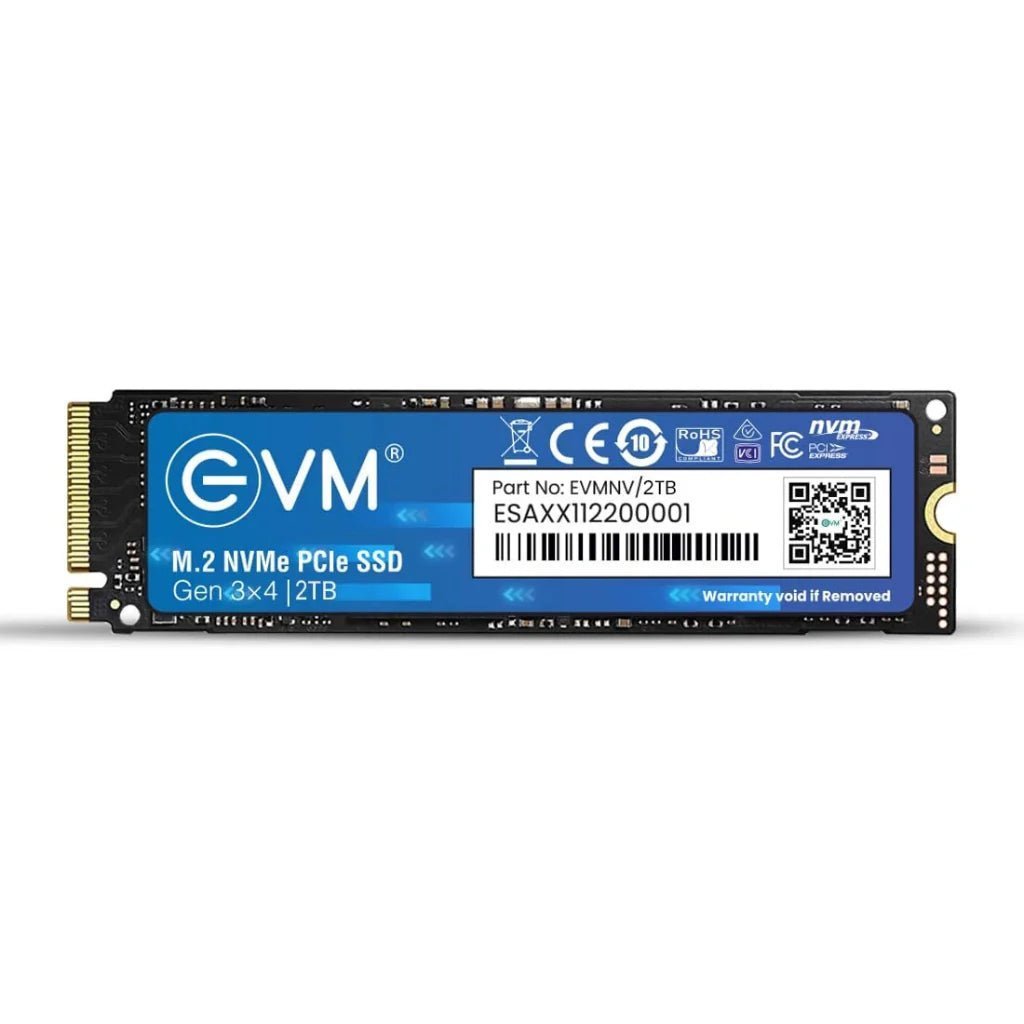EVM 2TB NVMe M.2 PCIe Gen3x4 Internal Solid State Drive (SSD) - High Performance Storage