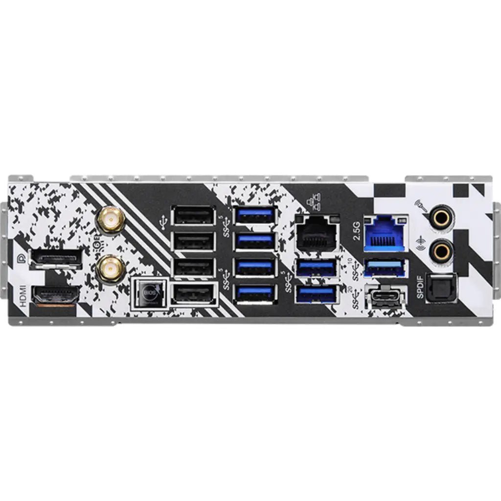 ASRock X670E Steel Legend Wi-Fi 6E AMD AM5 DDR5 ATX Motherboard with PCIe 5.0 Support ASRock X670E Steel Legend Wi-Fi 6E AMD AM5 DDR5 ATX Motherboard with PCIe 5.0 Support