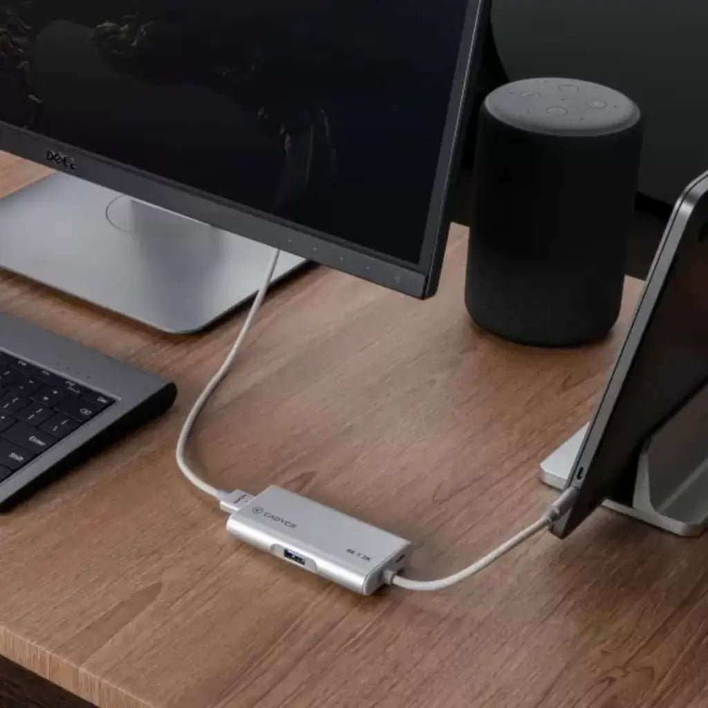 Cadyce CA-CHM USB-C to HDMI and USB 3.0 Multiport Adapter with Power Delivery