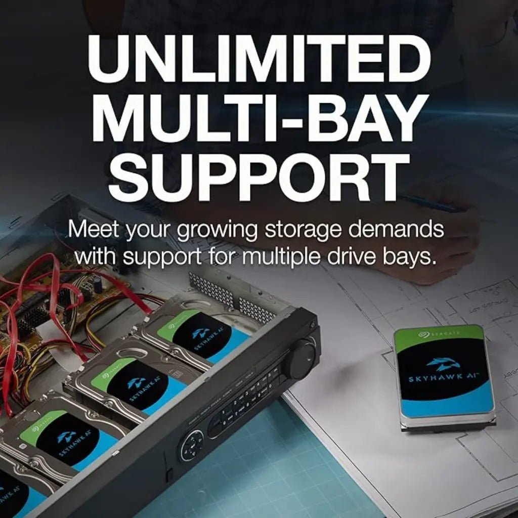 Seagate SkyHawk AI 12TB 7200RPM SATA 6Gb/s Surveillance Internal Hard Drive