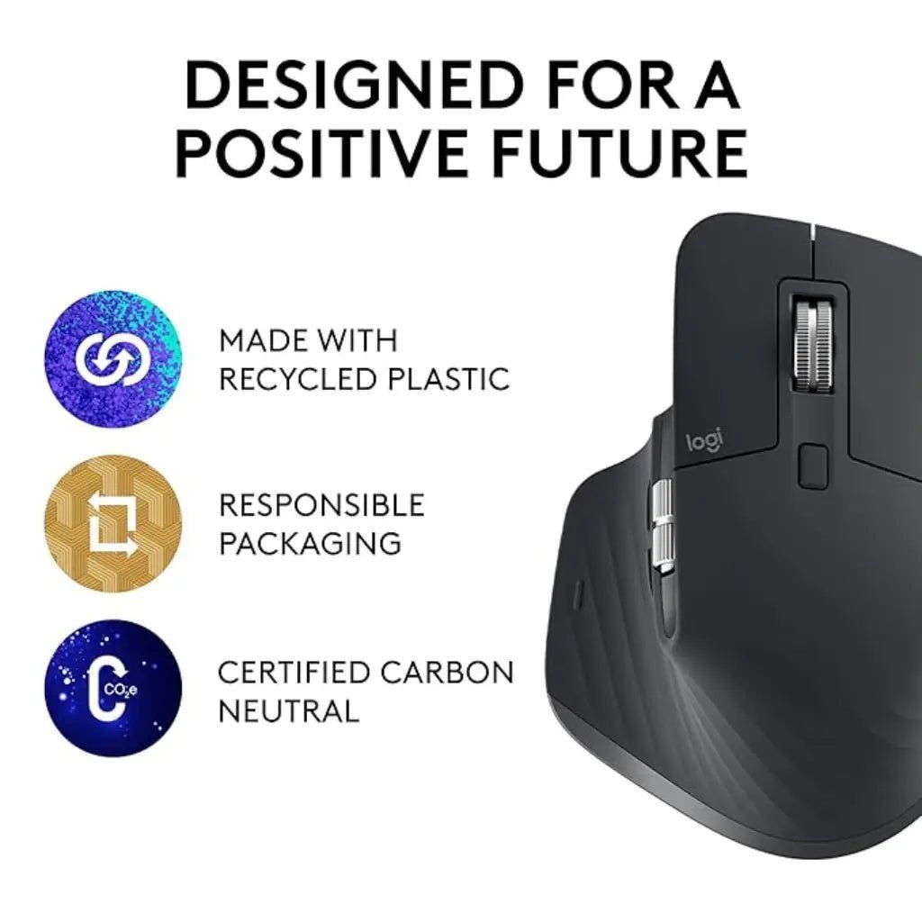 Logitech MX Master 3S Wireless Performance Mouse with 8K DPI Sensor - Graphite Logitech MX Master 3S Wireless Performance Mouse with 8K DPI Sensor - Graphite