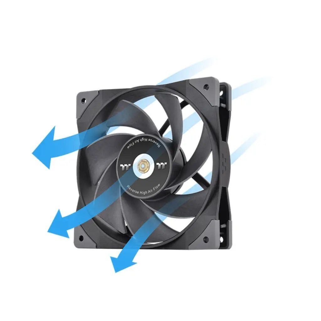 Thermaltake SWAFAN GT12 120mm High-Performance PWM CPU Cooling Fan (CL-F155-PL12BL-A) Thermaltake SWAFAN GT12 120mm High-Performance PWM CPU Cooling Fan (CL-F155-PL12BL-A)