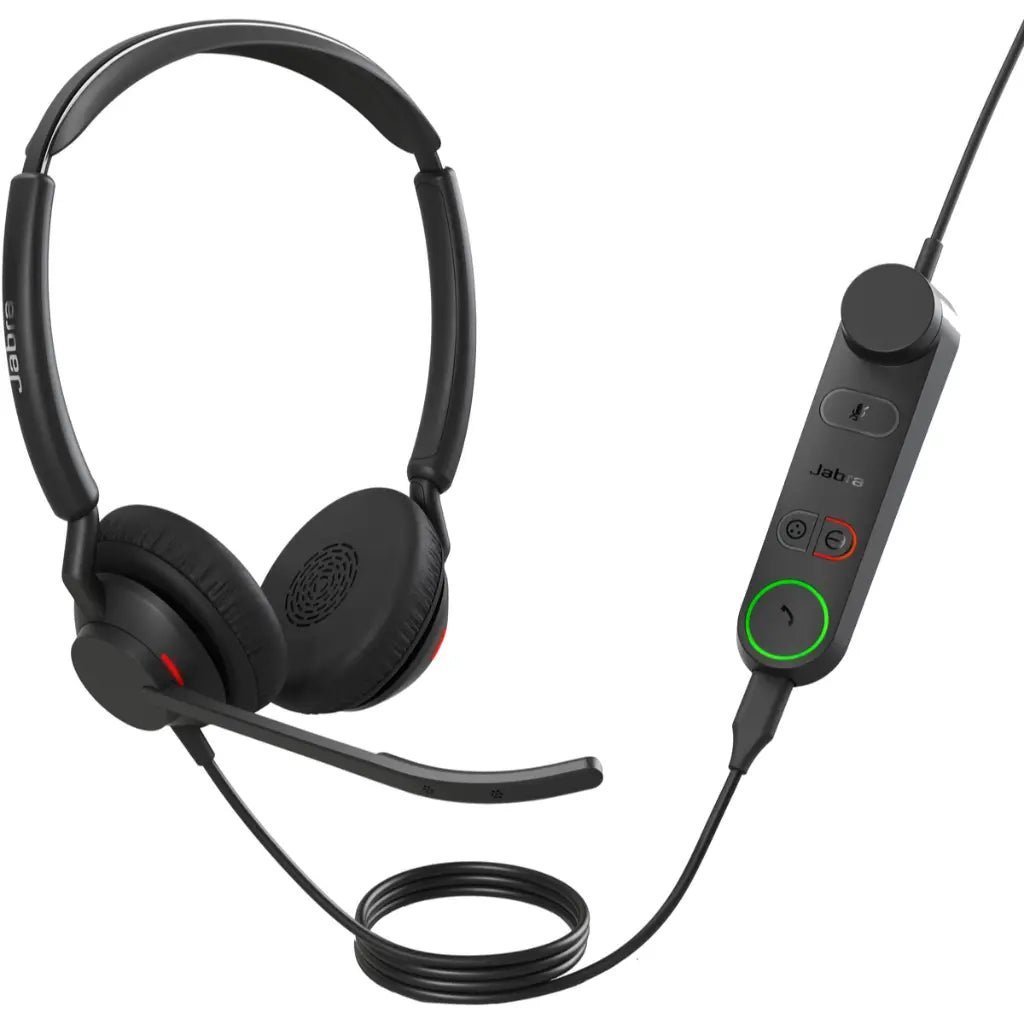 Jabra Engage 50 II Professional UC Stereo USB-A Wired Headset with Inline Control Unit Jabra Engage 50 II Professional UC Stereo USB-A Wired Headset with Inline Control Unit