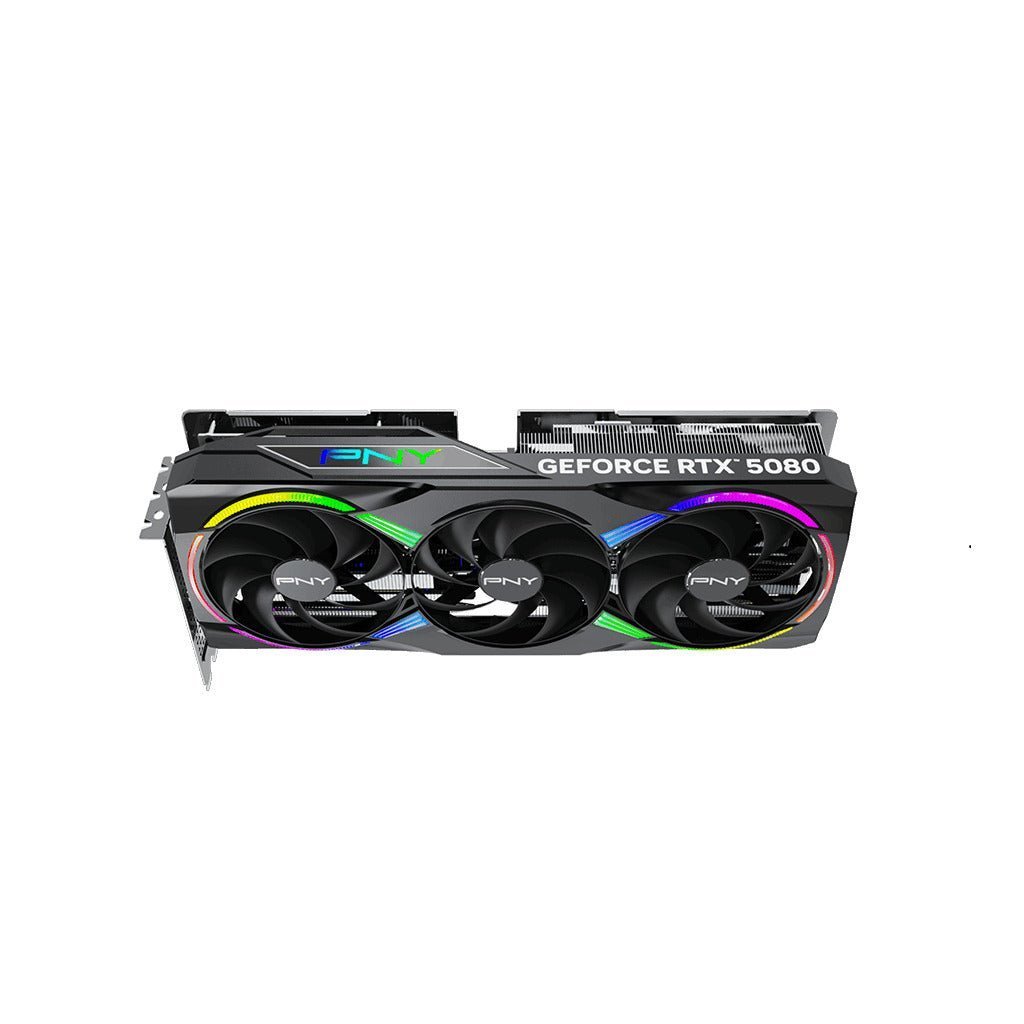 PNY GeForce RTX 5080 16GB ARGB EPIC-X RGB Overclocked GDDR7 Triple Fan GPU PNY GeForce RTX 5080 16GB ARGB EPIC-X RGB Overclocked GDDR7 Triple Fan GPU - Image 9