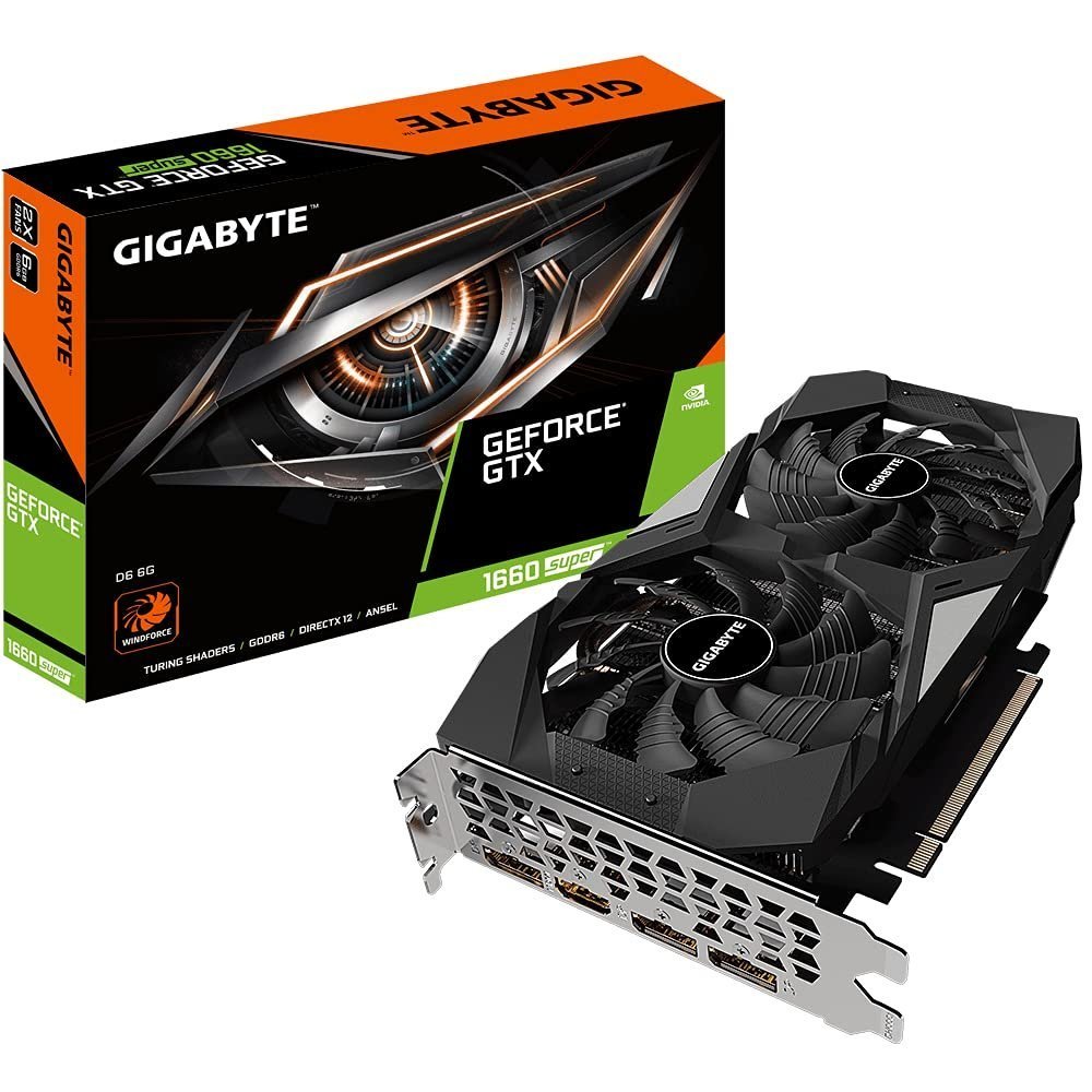 Gigabyte GeForce GTX 1660 SUPER D6 6GB GDDR6 Graphic Card