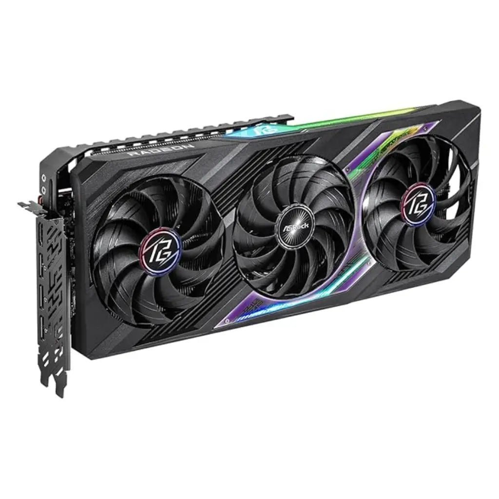 ASRock AMD Radeon RX 7800 XT Phantom Gaming 16GB GDDR6 Overclocked Graphics Card ASRock AMD Radeon RX 7800 XT Phantom Gaming 16GB GDDR6 Overclocked Graphics Card