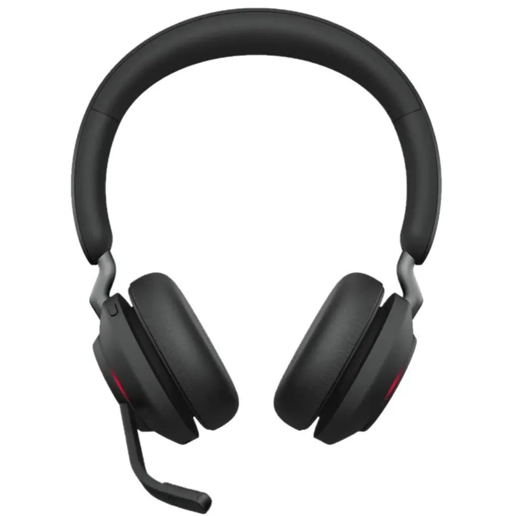 Jabra Evolve2 65 MS Stereo Wireless Bluetooth Headset with USB-C Adapter and Charging Stand Jabra Evolve2 65 MS Stereo Wireless Bluetooth Headset with USB-C Adapter and Charging Stand