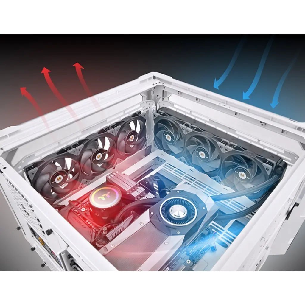 Thermaltake SWAFAN GT12 120mm High-Performance PWM CPU Cooling Fan (CL-F155-PL12BL-A) Thermaltake SWAFAN GT12 120mm High-Performance PWM CPU Cooling Fan (CL-F155-PL12BL-A)