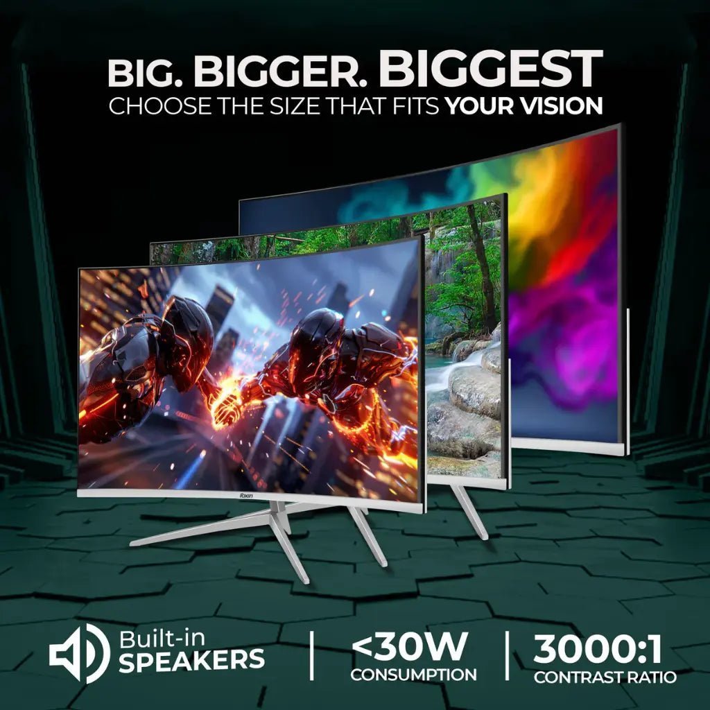 Foxin Elite Pro 24-Inch 100Hz Full HD 1080p Curved LED Gaming Monitor Foxin Elite Pro 24-Inch 100Hz Full HD 1080p Curved LED Gaming Monitor