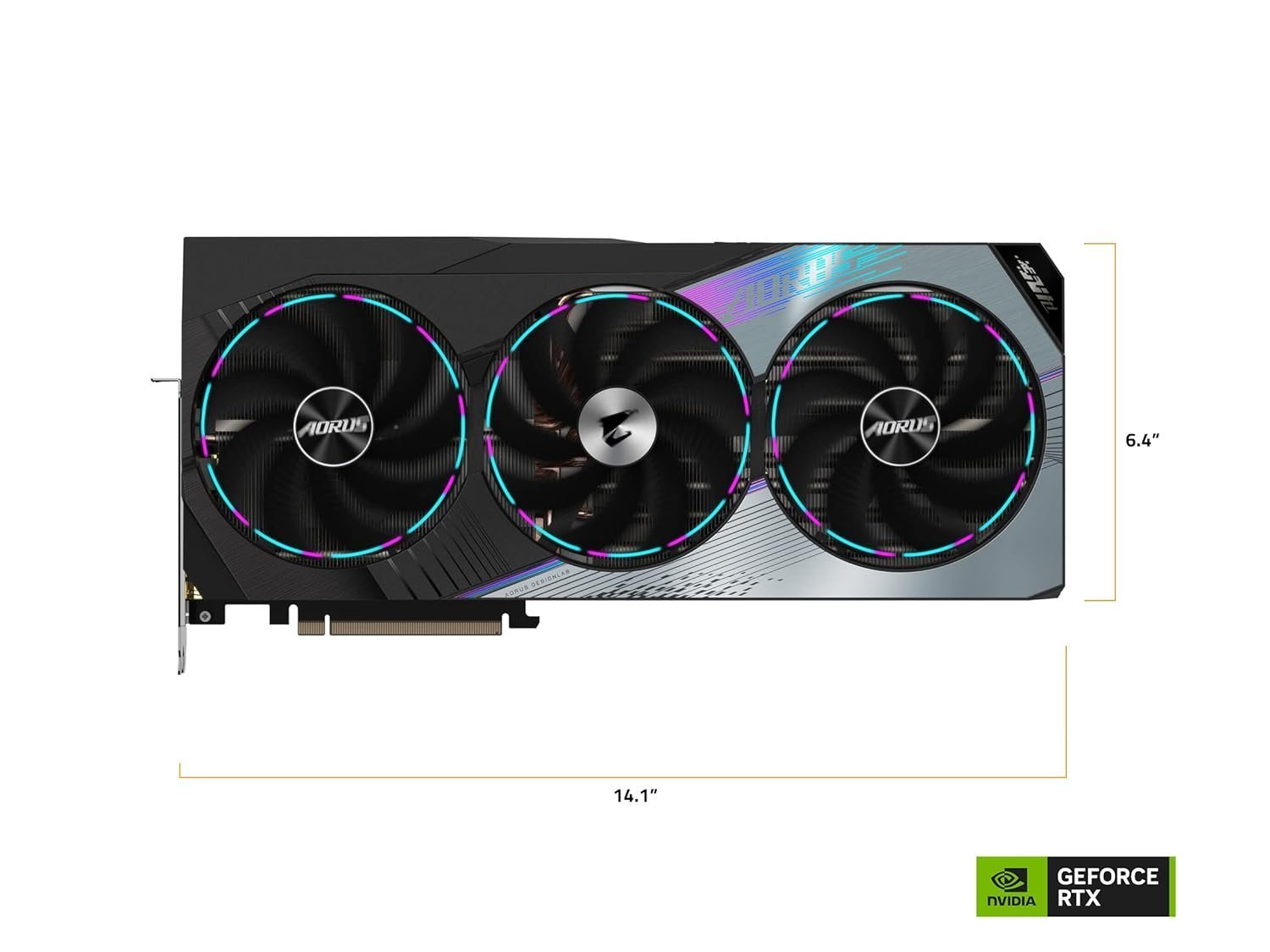 Gigabyte AORUS GeForce RTX 4080 MASTER 16GB GDDR6X Graphics Card - Image 10